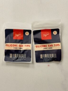 Elgin Discord Limited Silicone Ear Tips Large Lot of 2